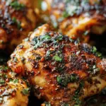 Garlic Butter Baked Chicken Thighs