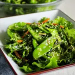 Asian Green Salad with Soy-Sesame Dressing