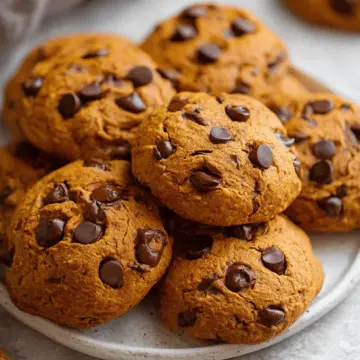 Pumpkin Chocolate Chip Cookies
