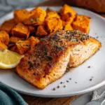 Salmon and Sweet Potato