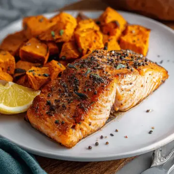 Salmon and Sweet Potato