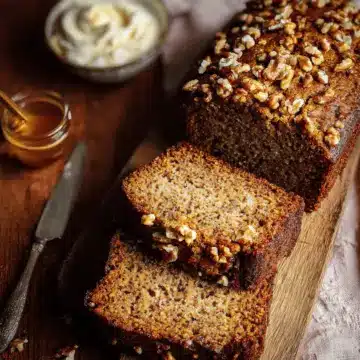Honey Walnut Banana Bread