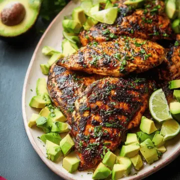 Avocado Chili Lime Grilled Chicken