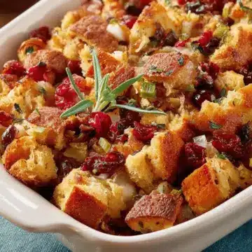 Apple-Cranberry Stuffing