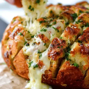 Cheesy Garlic Pull Apart Bread