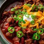 Beef Chili with Beans