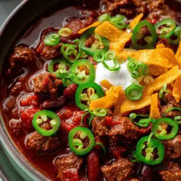 Beef Chili with Beans