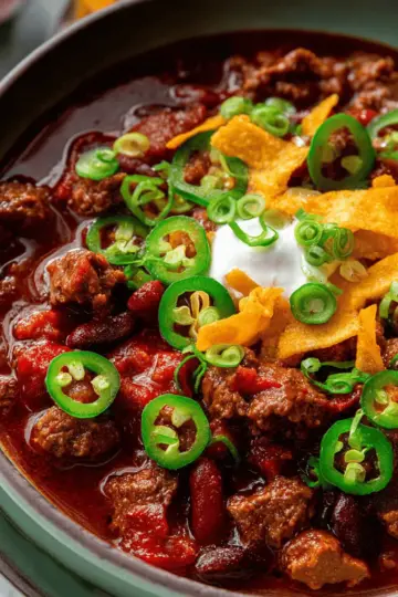 Beef Chili with Beans