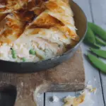 Salmon and Leek Pie