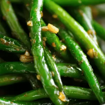 Honey Garlic Green Beans