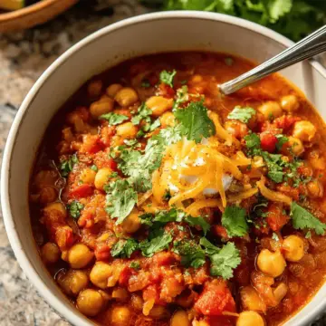 Easy Chickpea Chili