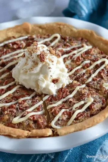 White Chocolate Pecan Pie