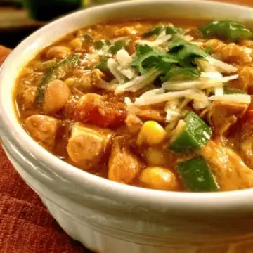 Southwest White Chicken Chili