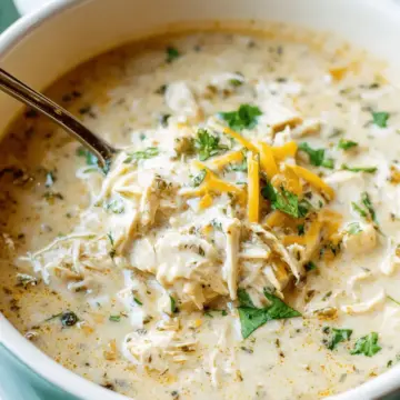 Keto White Chicken Chili