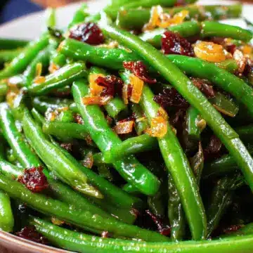 Maple-Glazed Green Beans