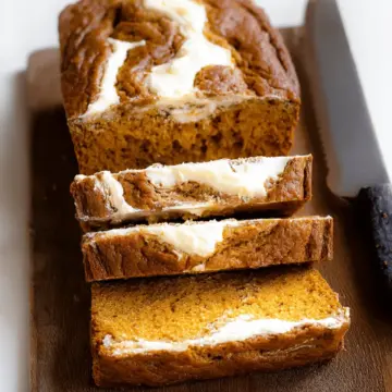 Pumpkin Cream Cheese Bread