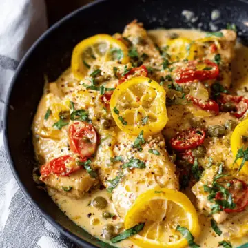 Creamy Pepperoncini Chicken Skillet