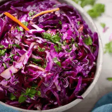 Red Cabbage Slaw