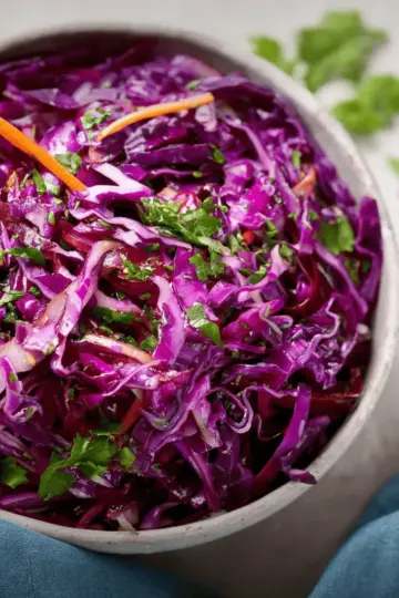 Red Cabbage Slaw