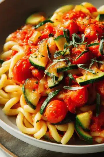 Tomato Zucchini Pasta
