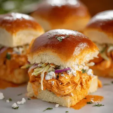 Buffalo Chicken Sliders