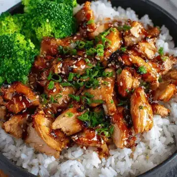 The Best Teriyaki Chicken Rice Bowl