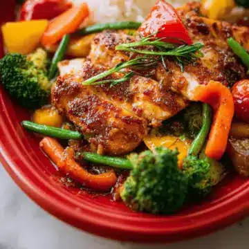 Chicken with Mixed Vegetables
