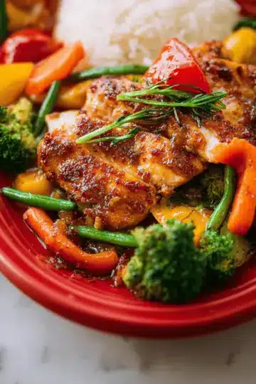 Chicken with Mixed Vegetables