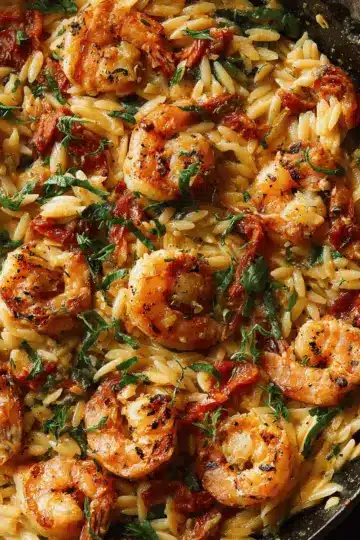 Shrimp Orzo (30-Minute, One-Pan Meal)