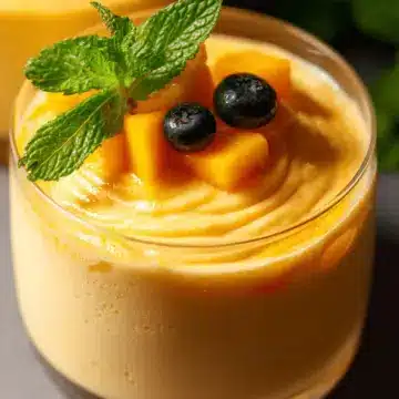 Creamy Mango Mousse (No Gelatin)