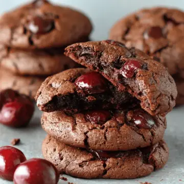 Chocolate Cherry Cookies