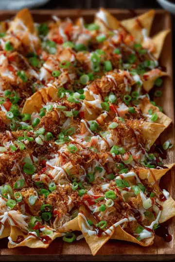 Crab Rangoon Nachos