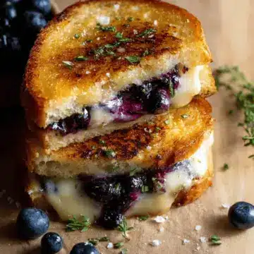 Blueberry White Cheddar Grilled Cheese