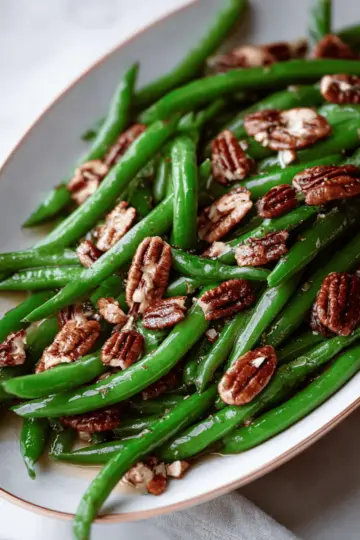 Green Beans with Pecans
