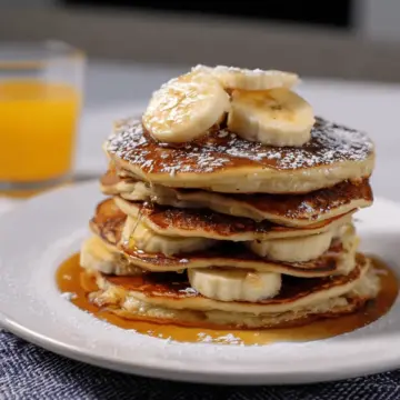 Pancakes à la banane