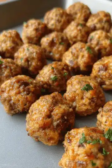 Cheddar Bay Sausage Balls