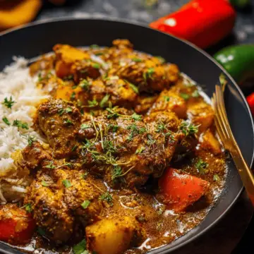 Authentic Jamaican Curry Chicken