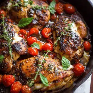 One Pan Balsamic Chicken