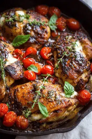 One Pan Balsamic Chicken