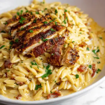 Cajun Chicken Orzo