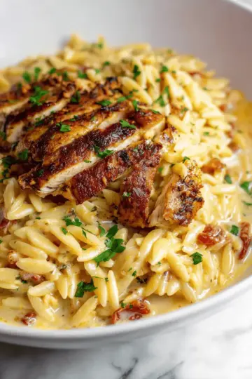 Cajun Chicken Orzo