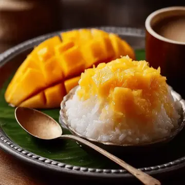 Mango sticky rice