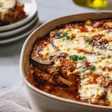 Eggplant Ricotta Bake