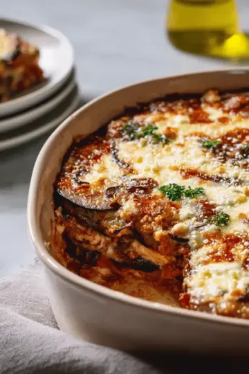 Eggplant Ricotta Bake
