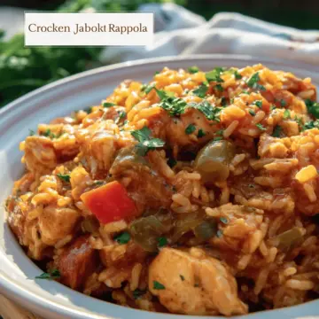 Crockpot Chicken Jambalaya