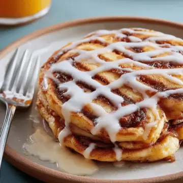 Cinnamon Roll Pancakes