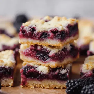 Blackberry Pie Bars