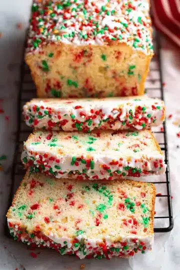 Christmas Sprinkle Buttermilk Bread