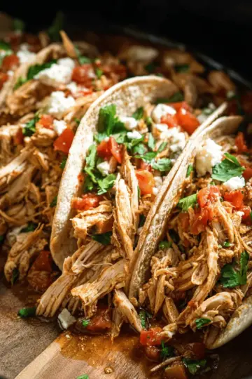 Crockpot Chicken Tacos