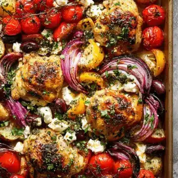Greek Sheet Pan Chicken